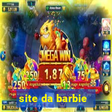 site da barbie - jogos